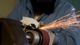 Coated Abrasive Grains for Heavy Duty Grinding