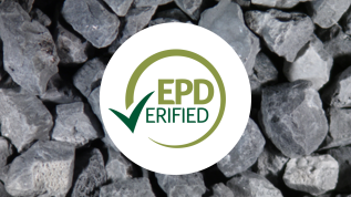 Alumina zirconia abrasive grains with EPD verified logo