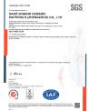ISO 14001:2016 - China -  Environmental Management - Valid until October 2027