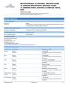 Micrograded Alundum® Brown Fused Aluminum Oxide (USA, English) - SDS