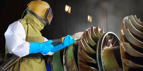 sandblasting abrasive_materials
